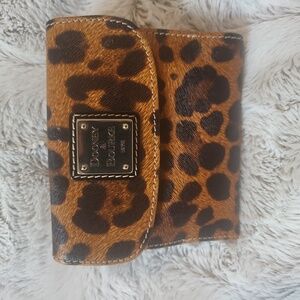 Dooney & Bourke Leopard Print wallet
